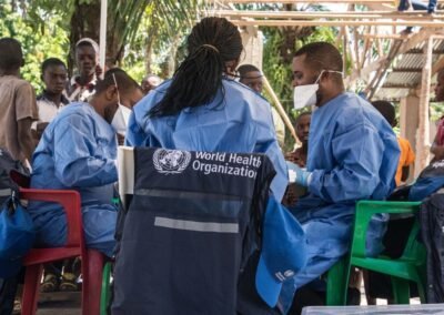 La OMS y sus asociados intensifican los esfuerzos para hacer frente a la grave crisis humanitaria y de salud en el este de la República Democrática del Congo